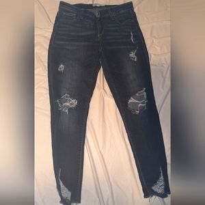 Buckle Skinny Jeans (Size 6-7)